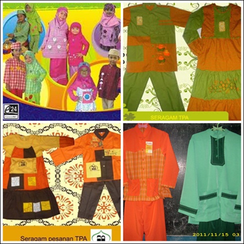 Warna Baju Seragam Untuk Tpa / Jual Tk0369 Gamis Muslim ...